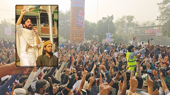 হাদি হ/ত্যার বিচার না হওয়া পর্যন্ত শাহবাগ না ছাড়ার ঘোষণা